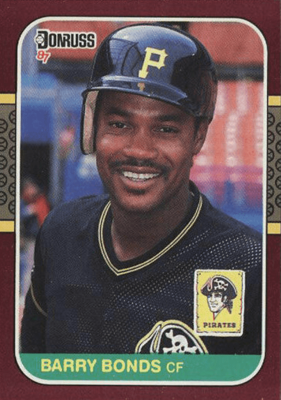 Card of the Day: 1987 Donruss Opening Day Barry Bonds/Johnny Ray Error