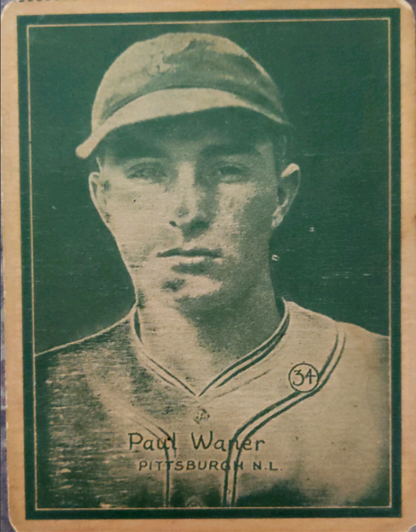 Card of the Day: 1931 W517 Paul Waner